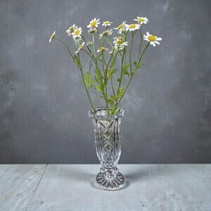 Vintage Nachtmann German Crystal Bud Vase 24% Lead Crystal Mommy Vase Small